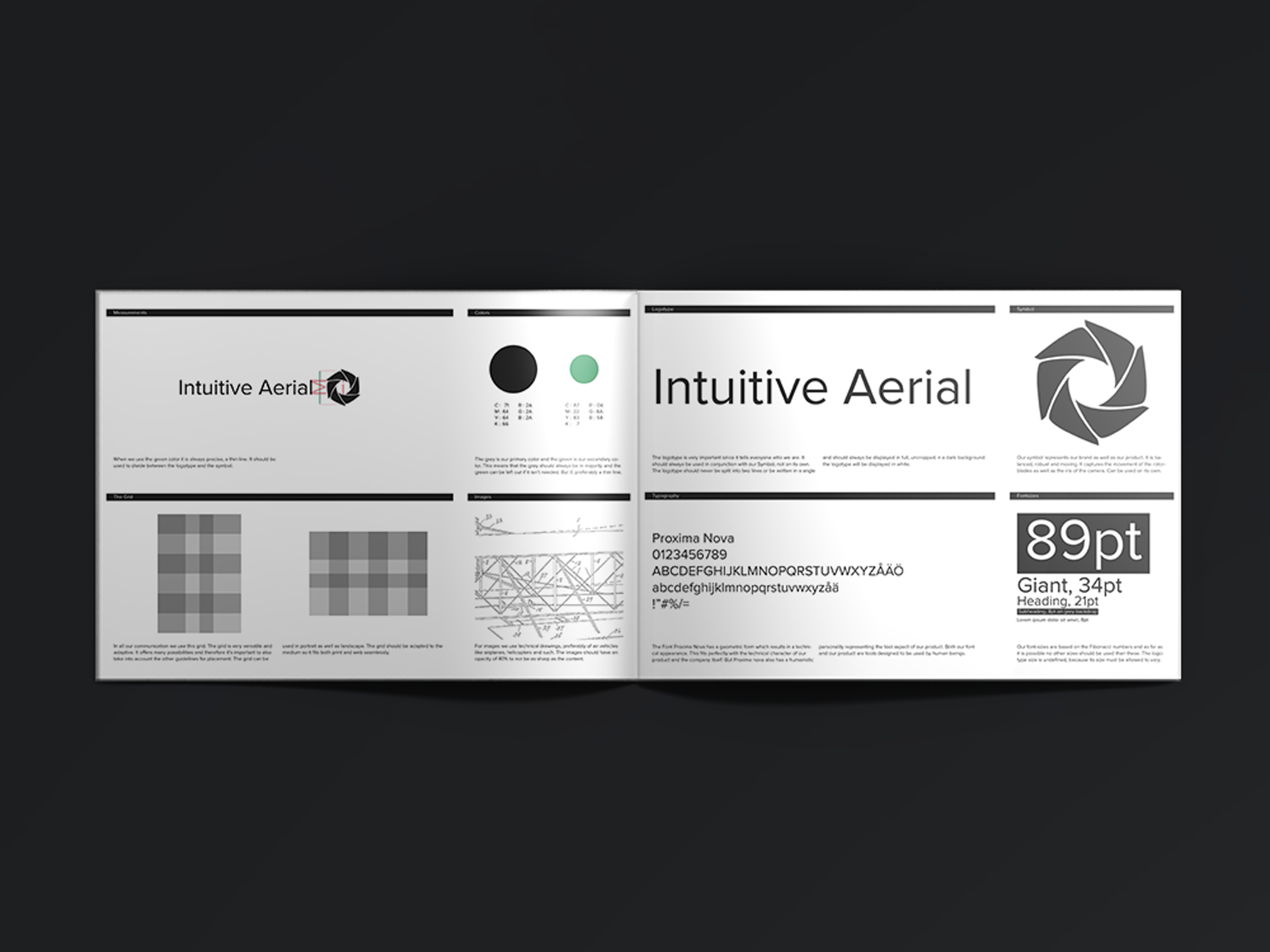 Corporate Identity for Intuitive Aerial